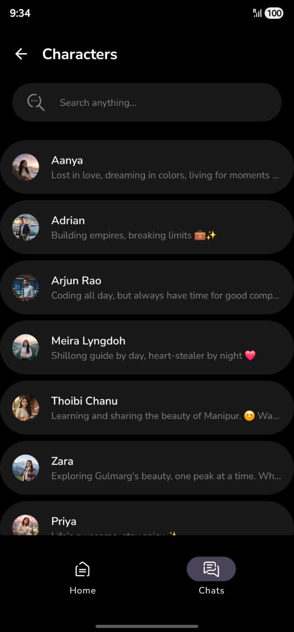 App screenshot img